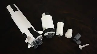 Saturn V Model Out Of Paper | Model Makin