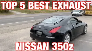 Top 5 BEST Exhaust Set Ups for Nissan 350z!