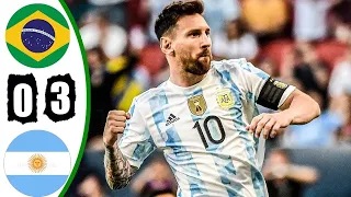 Brazil vs Argentina 0-3 || Extеndеd All Goals - Hіghlіghts 2022 HD