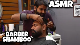 Asmr head massage, back massage, Neck n hand cracking Adjustment by Indian Barber SHAMBOO