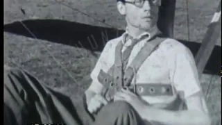 Learning To Fly A Glider, 1930s - Film 5181