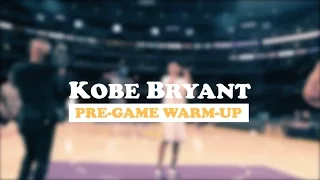 Kobe Bryant's Pre-Game Warm-Up (Raw Footage)