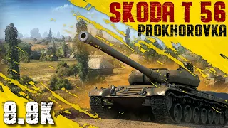 Skoda T 56 || Prokhorovka || 8.8k Damage || Balanced T8