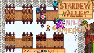 STARDEW VALLEY Chill & Relaxing Gameplay (Sleep,Study,Relax)-WINTER year 2(No commentary)