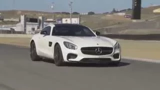 Mercedes-Benz Mercedes-AMG GT S Edition 1 - designo diamond white bright Driving| AutoMotoTV