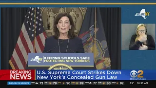 Hochul calls SCOTUS gun decision "reckless and reprehensible"