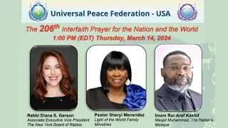 206th Interfaith Prayer for the Nation and the World