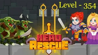 HERO RESCUE Gameplay level -354 | Check description for all previous levels| My Reaction about this.
