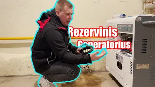 Kaip pajungti rezervinį generatorių su ARĮ? Eltis LT