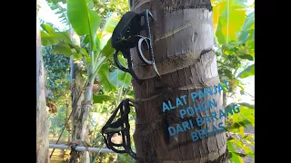 cara membuat alat panjat pohon coba saya buat...