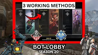 3 Ways To Get Into Bot Lobbies In Apex Legends Season 20