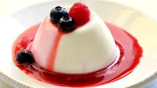 Silky smooth Panna cotta Recipe | How to make Panna cotta | Panna cotta | Easy Panna cotta recipe |