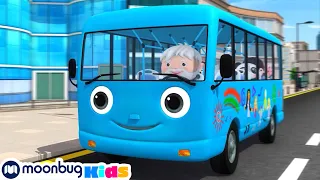 Wheels On The Bus In The City | Gecko's Garage Songs | Children's Music | Vehicles For Kids!