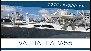 Valhalla V55 - 2400hp to 3000hp.... Is this the ultimate luxury Center Console??