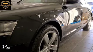 Audi A6 detailing wnętrza, polerowanie + aplikacja powłoki ceramicznej