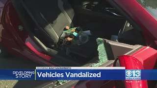 More than 20 vehicles vandalized in mass break-in at Sacramento apartments