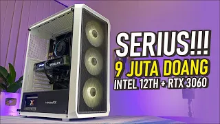 @417 SUDAH MURAH AJA NIH !!! rakit 9 jutaan dapat RTX 3060 , Intel gen 12 loh