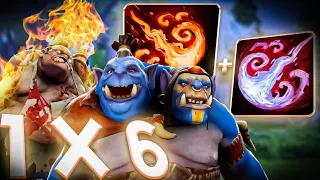 OGRE MAGI Q / ОГР МАГ СТРЕЛЯЮЩИЙ КАК ТАНК / МИЛЛИОН УРОНА И БЕСКОНЕЧНЫЙ СТАН / DOTA 1x6