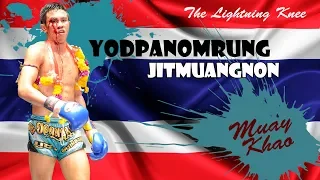 Yodpanomrung Jitmuangnon "The Lightning Knee. Muay Khao."