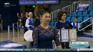 Kyla Ross 2018 Vault vs Oklahoma 9.900