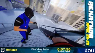 #HEK19 - Mirror's Edge Catalyst Any% by Hekigan