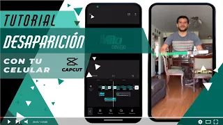 Cómo DESAPARECER usando MÁSCARAS | TUTORIAL: CAPCUT 📲