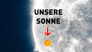 So KLEIN ist die Sonne zu diesem RIESEN-Stern! | Universum Größenvergleich 3D 2024| Astronomie