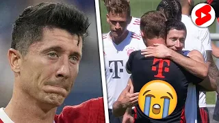 TAK ZOSTAŁ POŻEGNANY LEWANDOWSKI 😱 #shorts