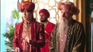 Dimash and Igor Krutoy in Arabic Costumes😆 Димаш и И. Крутой в арабских костюмах