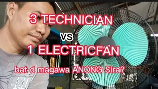 pano gawin ang electricfan na ugong Lang?