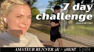 I ran a 5K everyday for 7 days as a total beginner, here's what happened! (I HATE RUNNING)