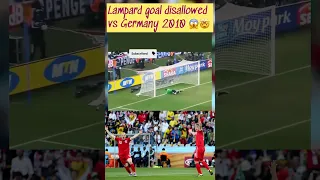 An iconic GOAL disallowed 😱🤯x Frank Lampard x Germany 2010