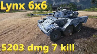 Lynx 6x6 (5203 dmg 7 kill) Wot Replays