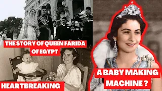 QUEEN FARIDA MARRIED TO THE KING JUST TO BECOME A BABY MAKING MACHINE FOR THE SAKE OF INHERITANCE❗️