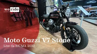 Moto Guzzi V7 Stone Special Edition | LIVE da EICMA 2022