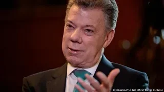 Juan Manuel Santos en Conflict Zone