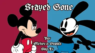 Stayed Gone But It's Mickey Mouse And Oswald The Lucky Rabbit - Hazbin Hotel Song Cover - Flaconadir