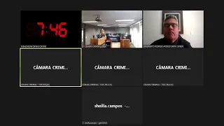 Sessão Ordinária Híbrida por Videoconferência da Câmara Criminal do TJSE - 25.10.2022