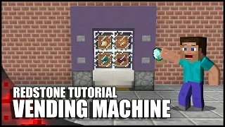 Minecraft: Working Vending Machine!