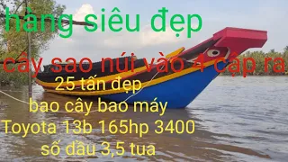 ghe 20-25 tấn cây sao núi ghe bao cứng đẹp