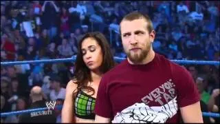 Sheamus interrupts Daniel Bryan & AJ - SmackDown, March 23, 2012