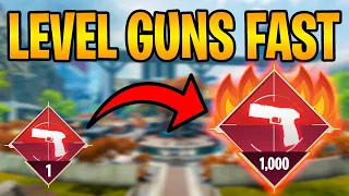 Apex Legends HOW TO LEVEL GUNS UP FAST [Tips & Tricks]