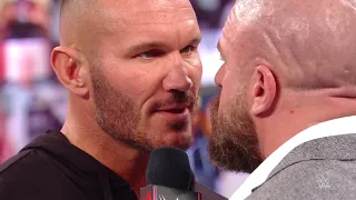 WWE Raw 1/11/21 Triple H & Randy Orton Full Segment