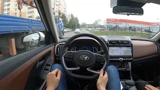 Новая Hyundai Creta 2021- Тест-драйв POV