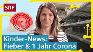 1 Jahr Corona, Fieber erklärt, Marslandung & Vulkanausbruch | Kinder-News | SRF Kids – Kindervideos