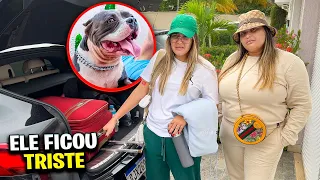 TIVEMOS QUE VIAJAR AS PRESSAS E O ZAION NÃO PODE IR 😭😭😭