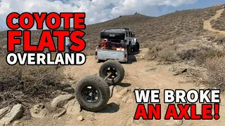 Overlanding Through Coyote Flats: The Hard Way!