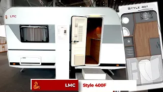 LMC Style 400 F - 2023 🦊 Hubbett im Wohnwagen