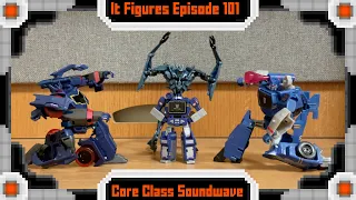 Transformers Kingdom Core class Soundwave - It Figures Episode 101