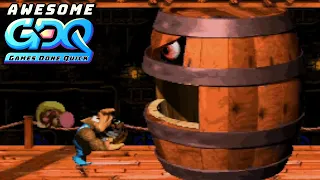 Donkey Kong Country 3 by V0oid in 1:55:26 - AGDQ2020